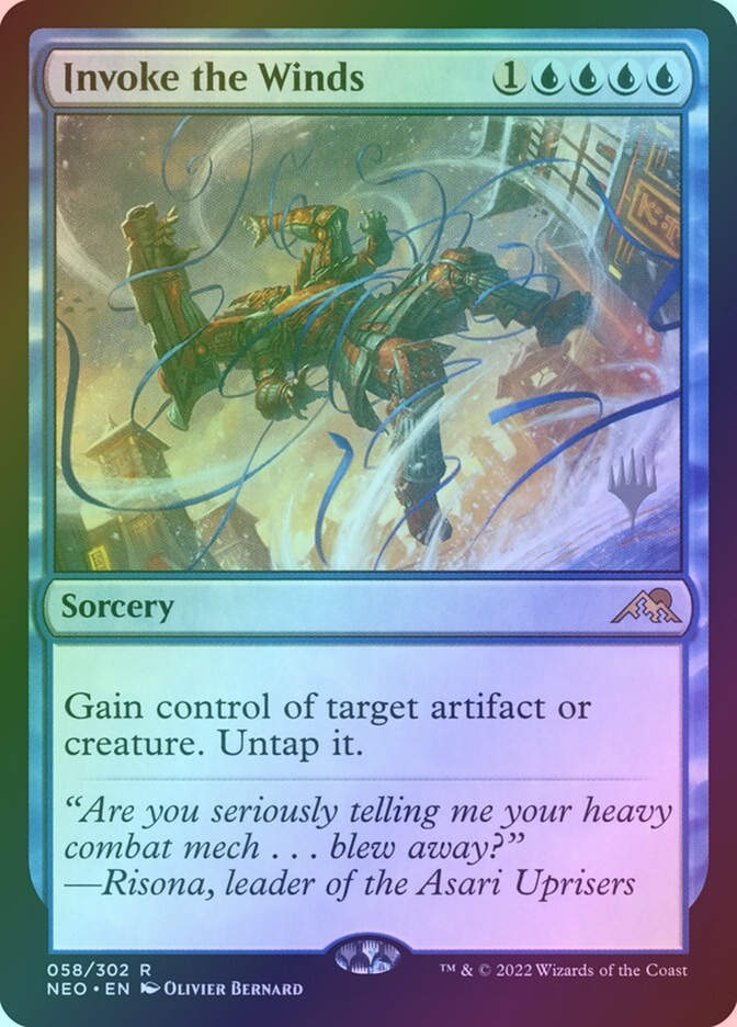 Invoke the Winds (PNEO) (58p) / Foil