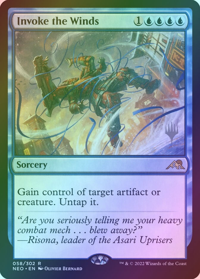 Invoke the Winds (PNEO) (58p) / Foil
