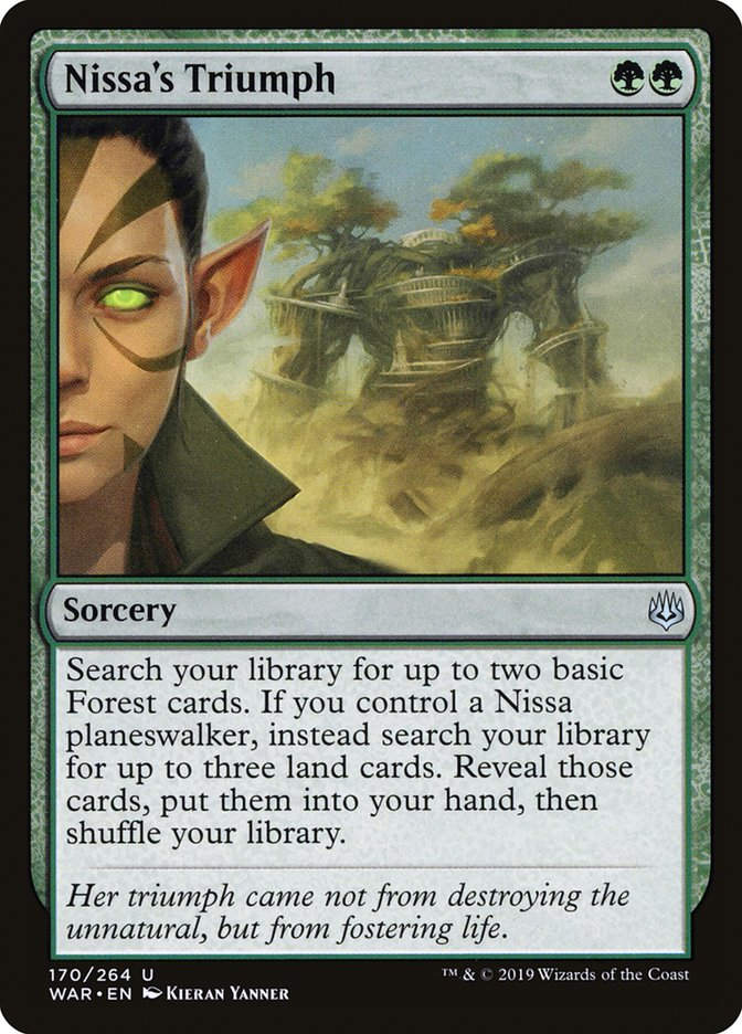 Nissa's Triumph (WAR) (170)