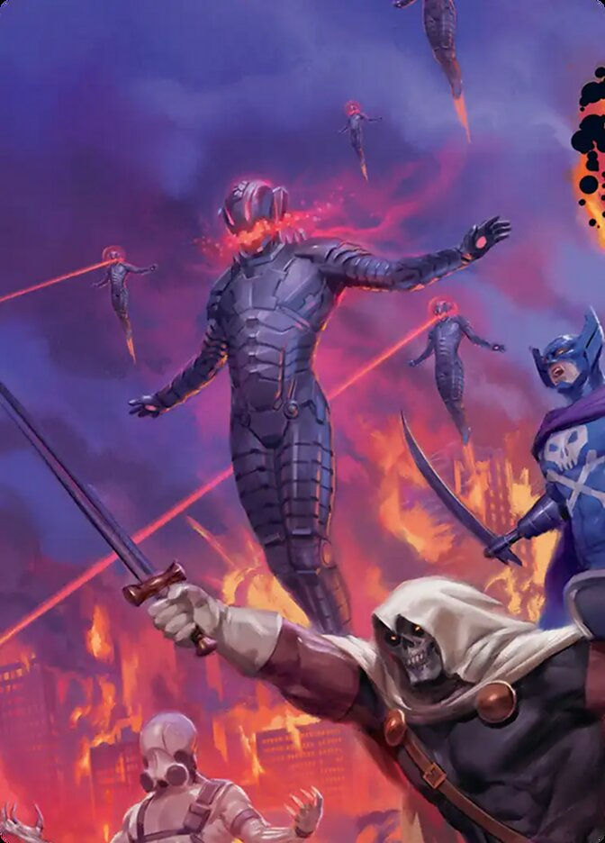Ultron, Machine Overlord (AMSH) (7b) / Firma Dorada