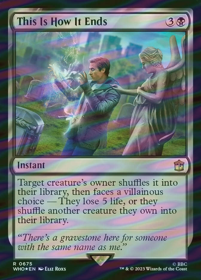 This Is How It Ends (WHO) (675) / Surge Foil