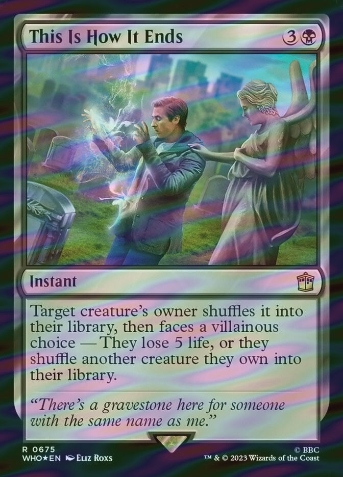 This Is How It Ends (WHO) (675) / Surge Foil