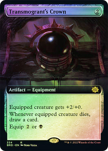 Transmogrant's Crown (BRO) / Extended Art Foil
