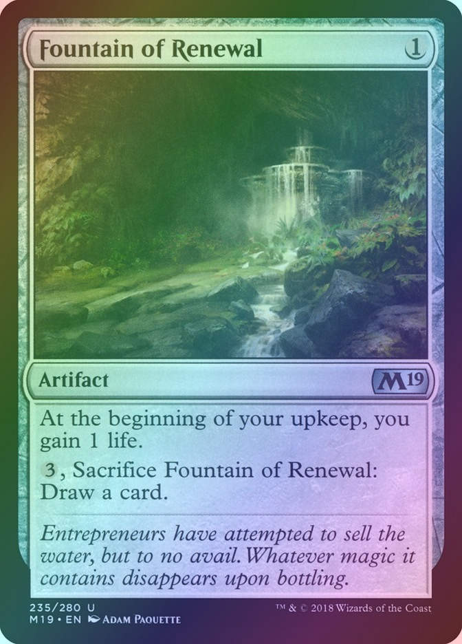Fountain of Renewal (M19) (235) / Foil