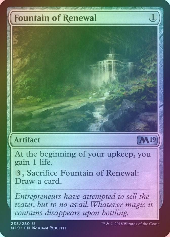 Fountain of Renewal (M19) (235) / Foil