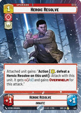 Heroic Resolve (Hyperspace) (SHD_#424) / Foil