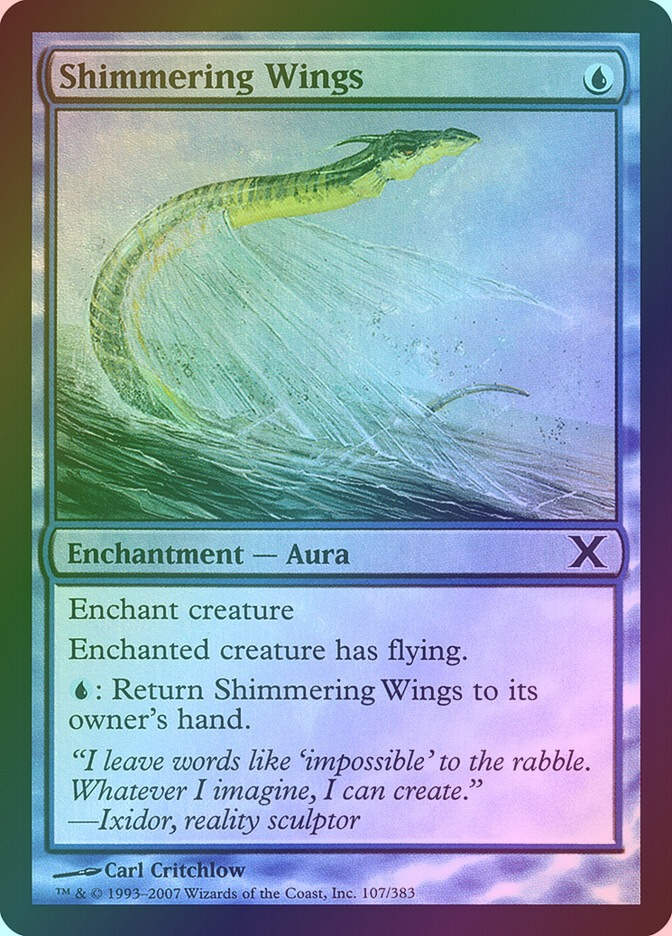 Shimmering Wings (10E) (107★) / Foil