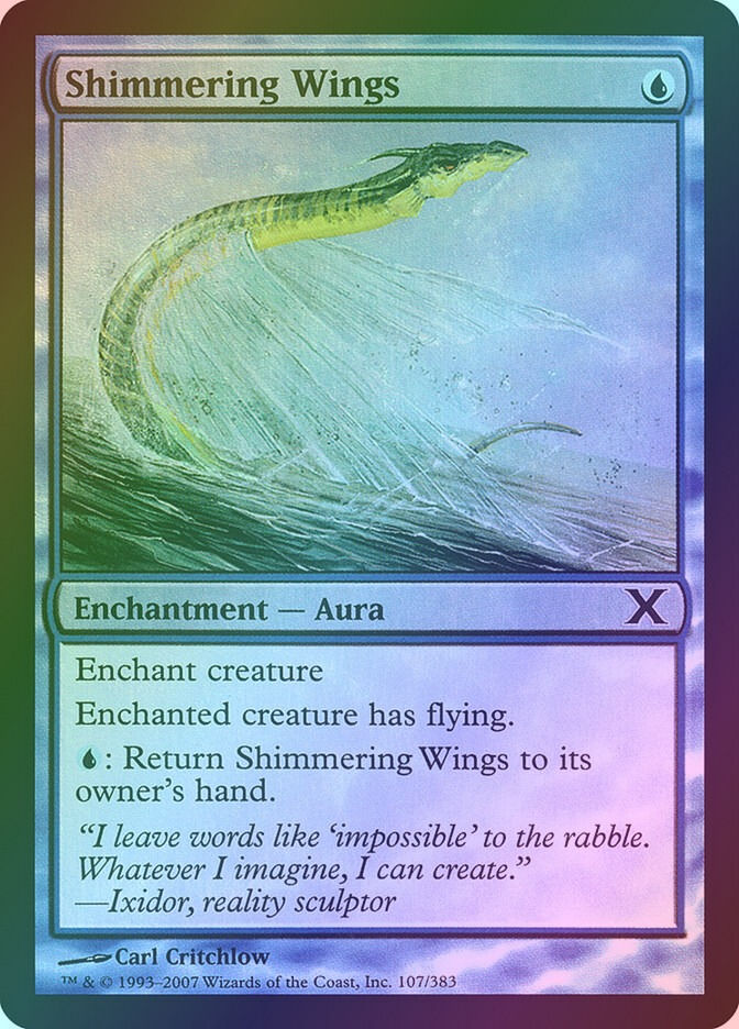 Shimmering Wings (10E) (107★) / Foil