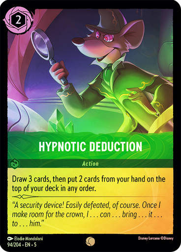 Hypnotic Deduction (LOR_SHS) / Foil