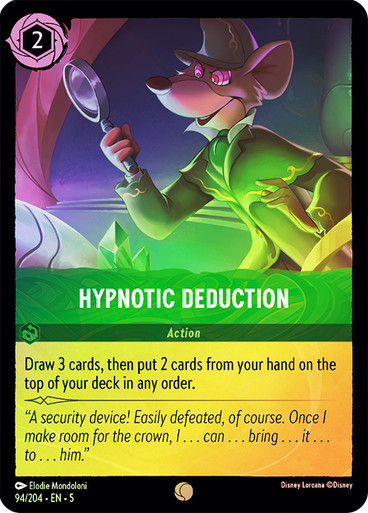 Hypnotic Deduction (LOR_SHS) / Foil