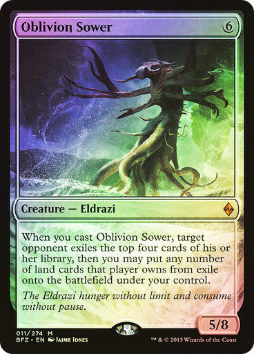 Oblivion Sower (BFZ) (11) / Foil