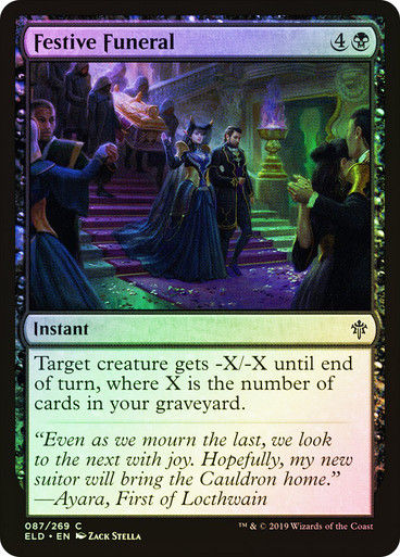 Festive Funeral (ELD) (87) / Foil