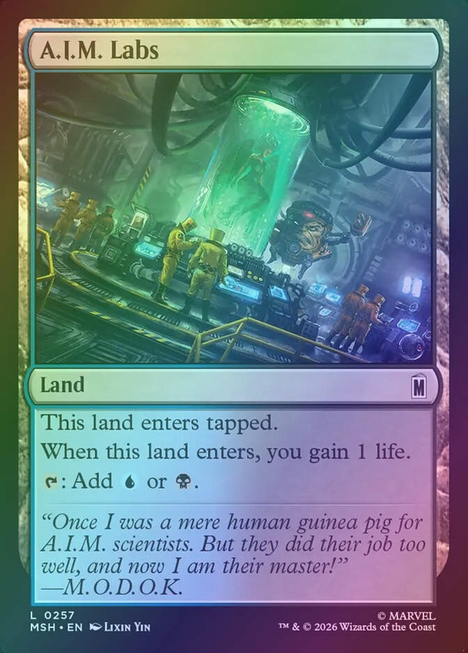 A.I.M. Labs (MSH) (257) / Foil