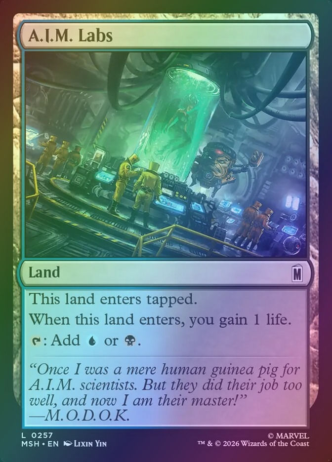 A.I.M. Labs (MSH) (257) / Foil