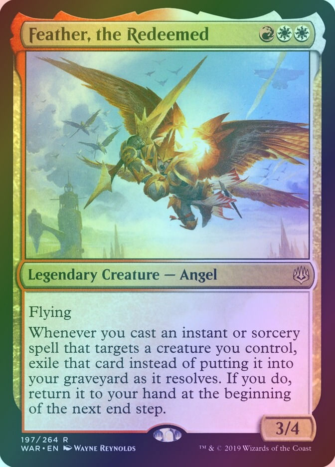 Feather, the Redeemed (WAR) (197) / Foil