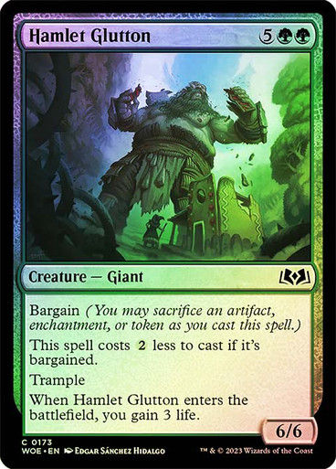 Hamlet Glutton (woe) / Foil