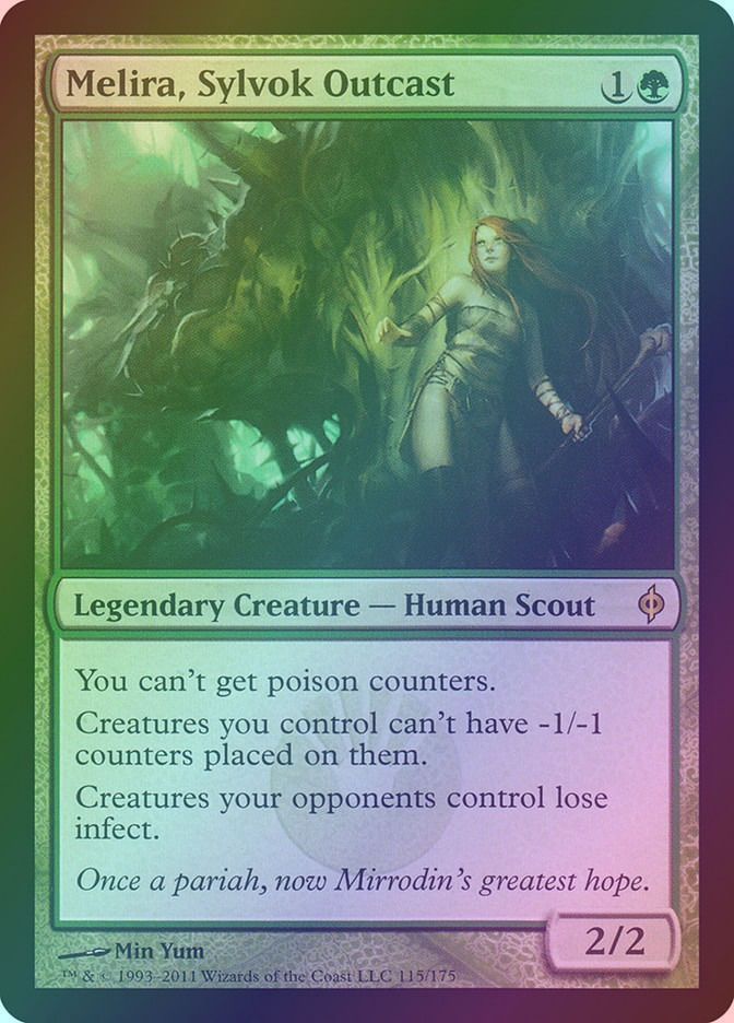 Melira, Sylvok Outcast (NPH) (115) / Foil