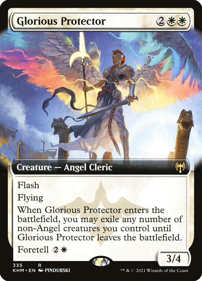 Glorious Protector (KHM) (335) / Extended Art