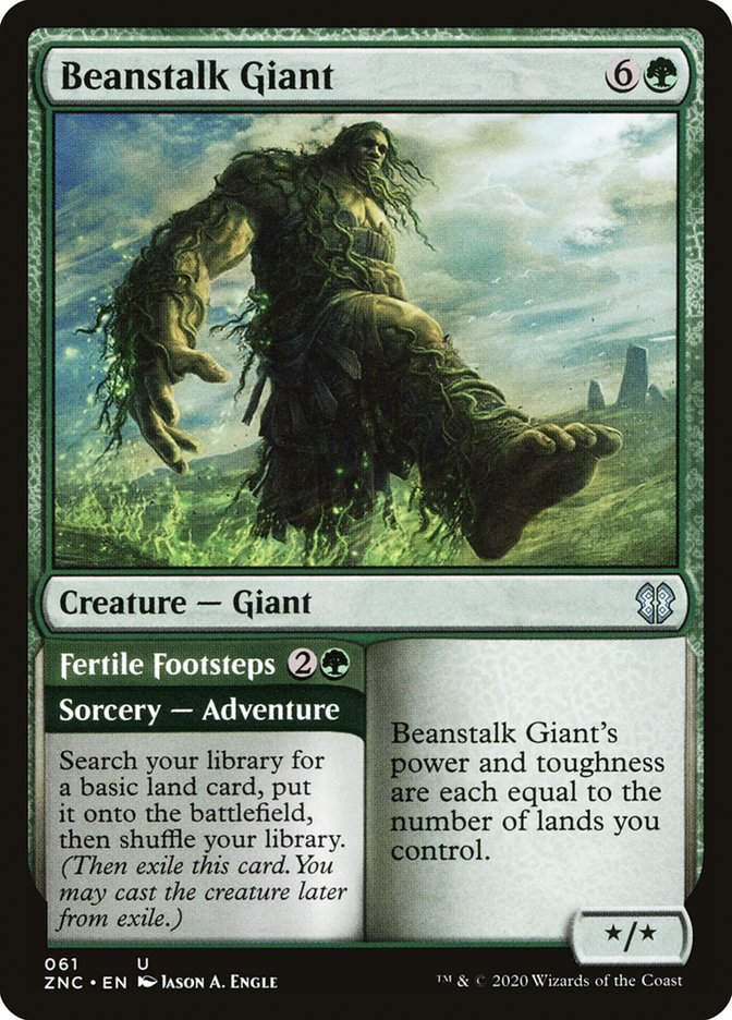 Beanstalk Giant // Fertile Footsteps (ZNC) (61)