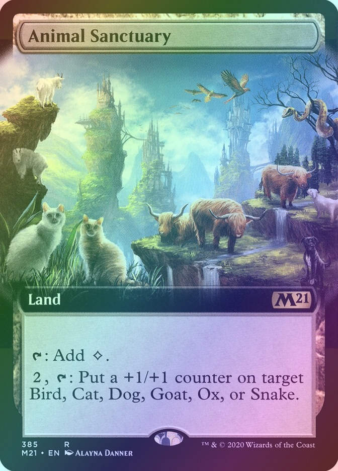 Animal Sanctuary (M21) (385) / Extended Art / Foil