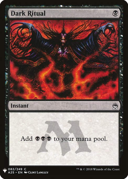 Dark Ritual (PLST) (A25-82)