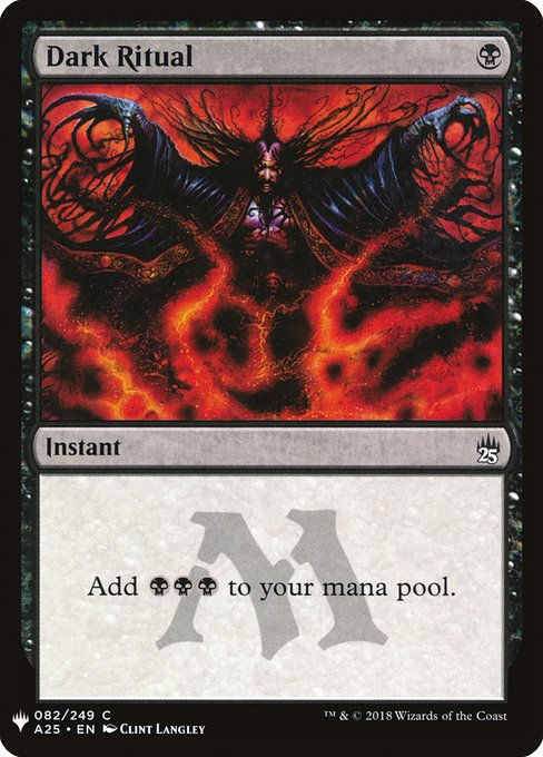 Dark Ritual (PLST) (A25-82)