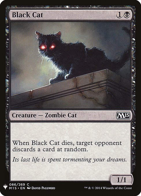 Black Cat (PLST) (M15-86)