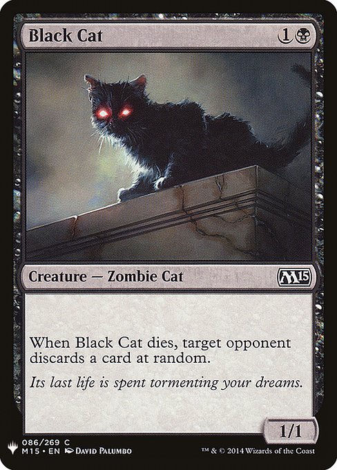 Black Cat (PLST) (M15-86)