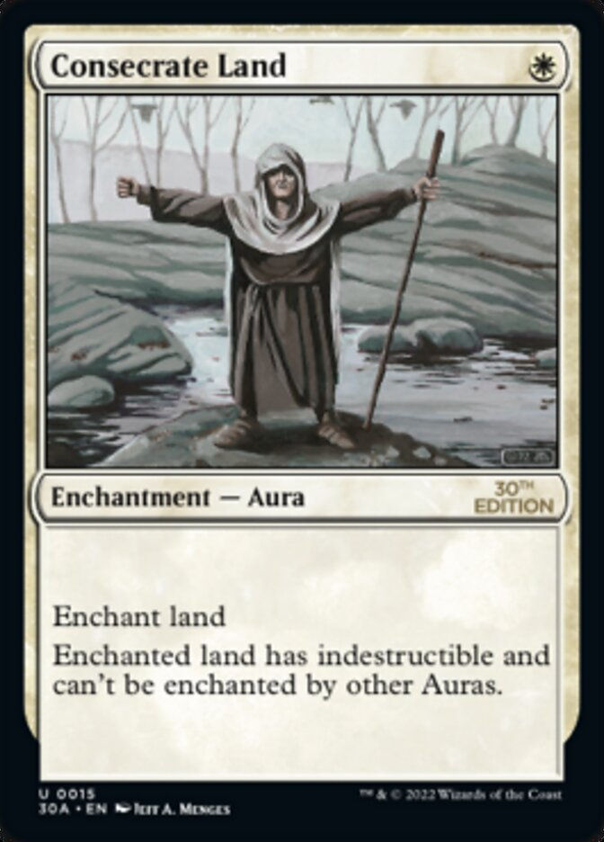 Consecrate Land (30a)