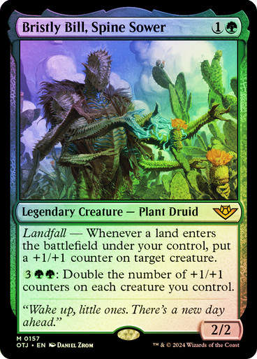 Bristly Bill, Spine Sower (otj) (157) / Foil