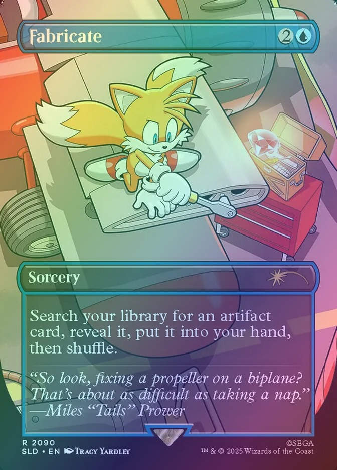Fabricate (SLD) (2090) / Borderless / Foil