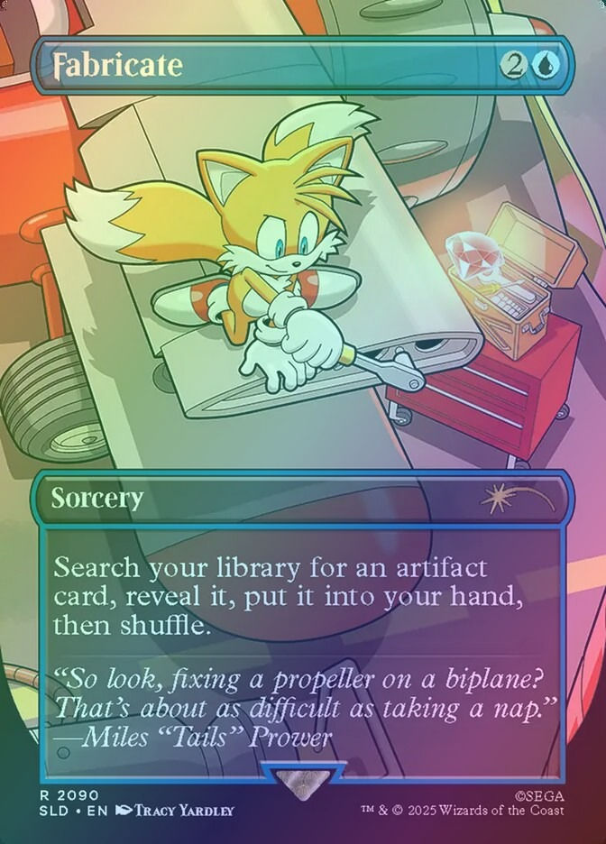 Fabricate (SLD) (2090) / Borderless / Foil