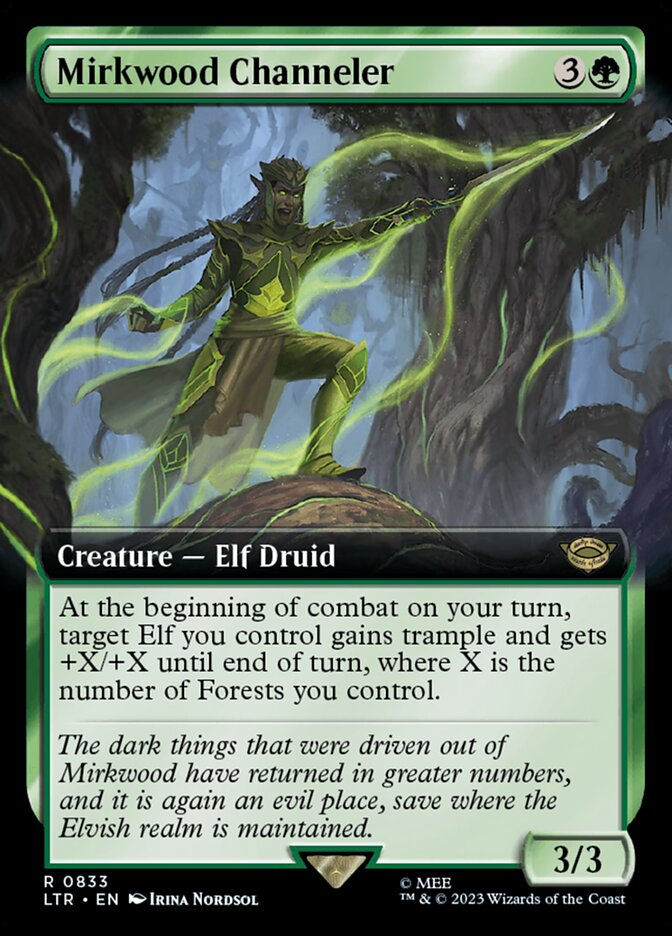 Mirkwood Channeler (LTR) (833) / Extended Art