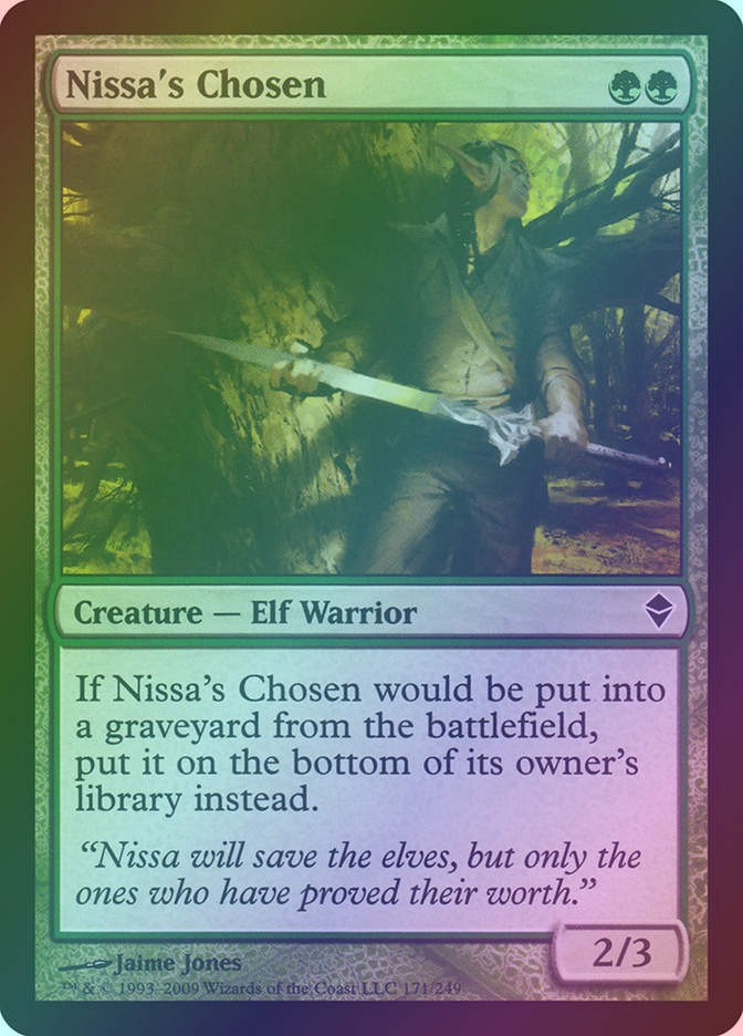 Nissa's Chosen (ZEN) (171) / Foil
