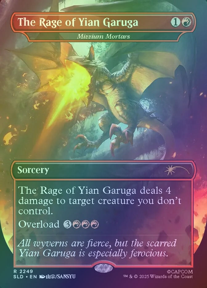 Mizzium Mortars (SLD) (2249) / Borderless / Foil