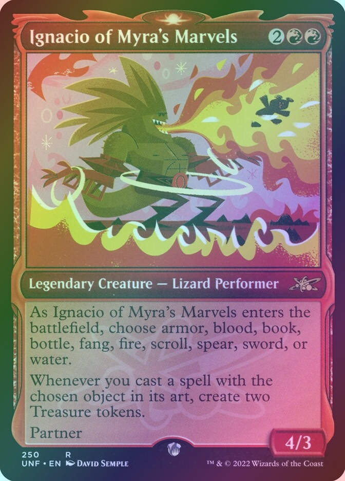 Ignacio of Myra's Marvels (UNF) (250) / Showcase / Foil