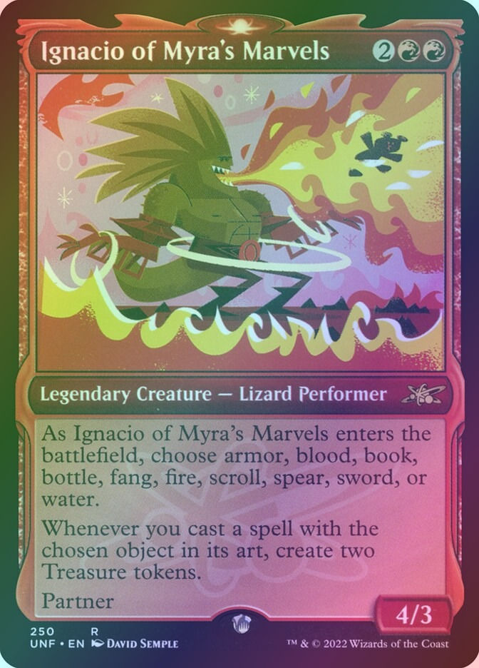 Ignacio of Myra's Marvels (UNF) (250) / Showcase / Foil