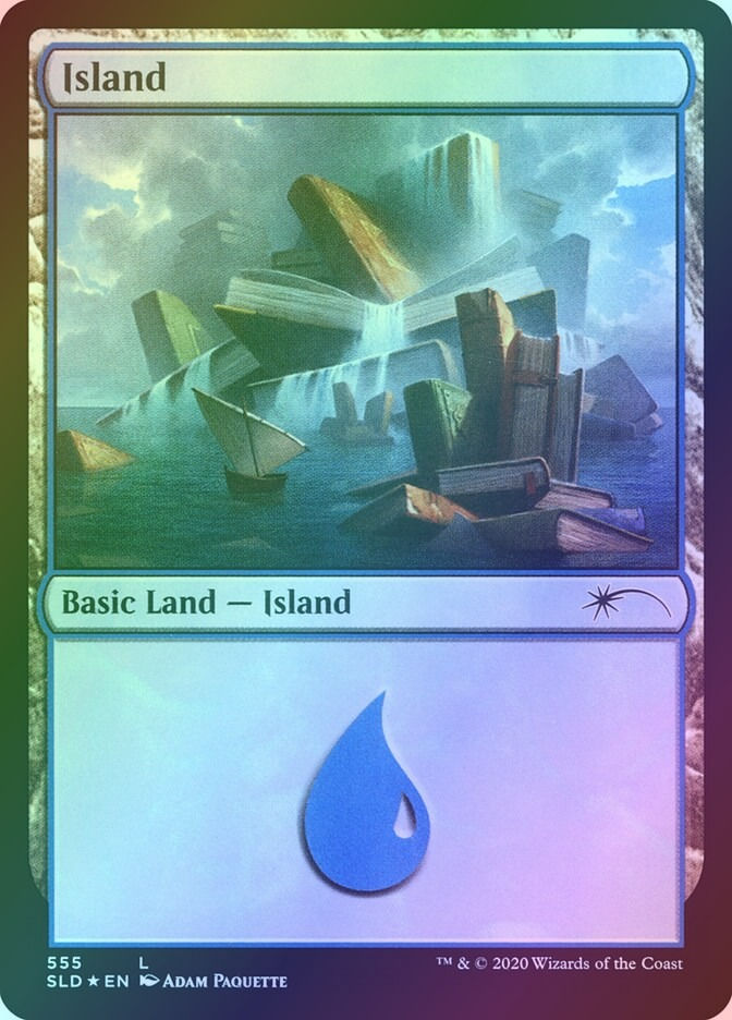 Island (SLD) (555) / Foil