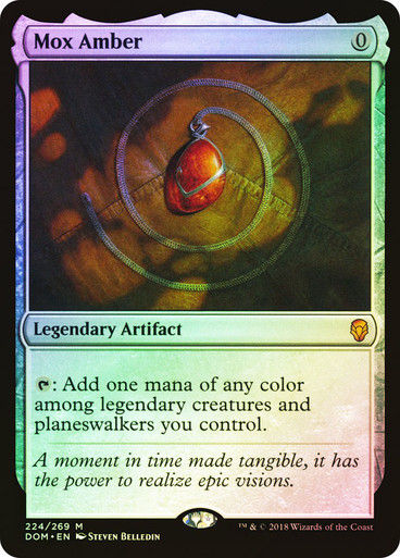 Mox Amber (DOM) (224) / Foil
