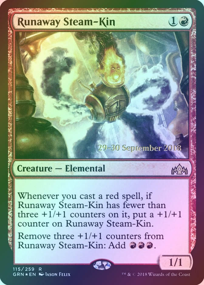 Runaway Steam-Kin (PGRN) (115s) / Foil