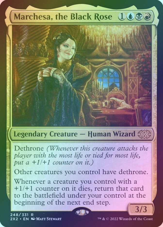 Marchesa, the Black Rose (2X2) (248) / Foil