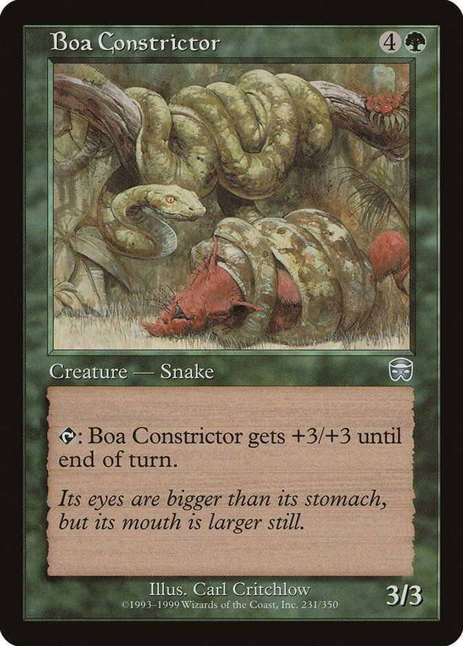 Boa Constrictor (MMQ) (231)