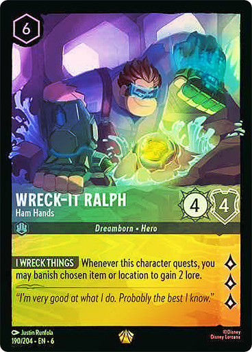 Wreck-It Ralph - Ham Hands (LOR_AZU) / Foil