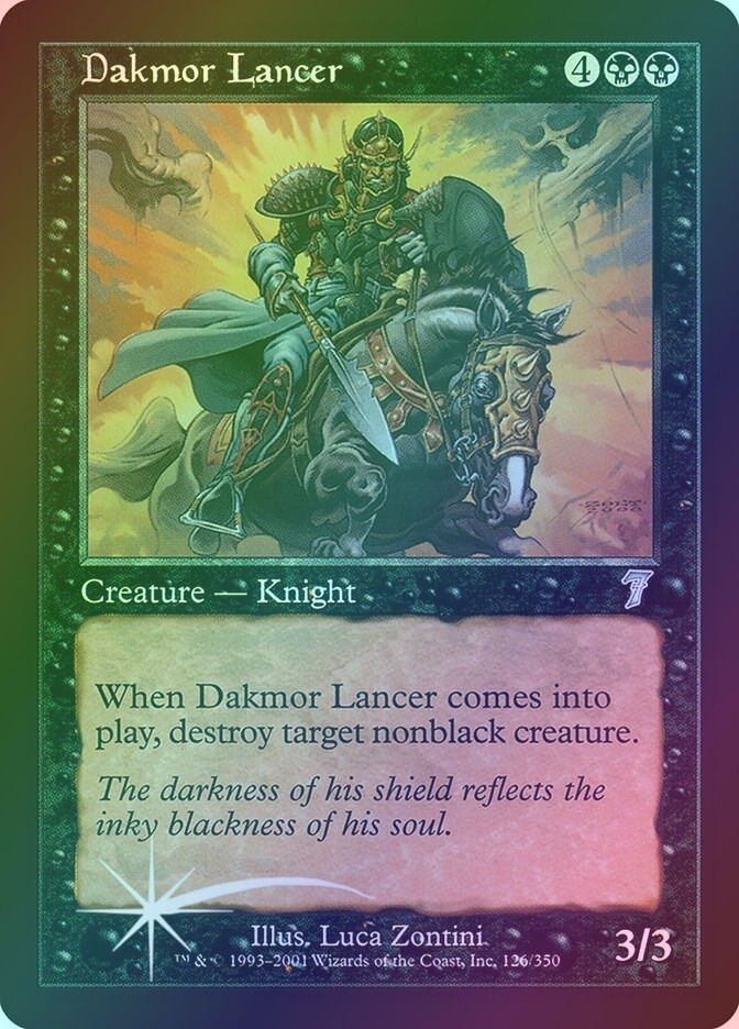 Dakmor Lancer (7ED) (126★) / Foil