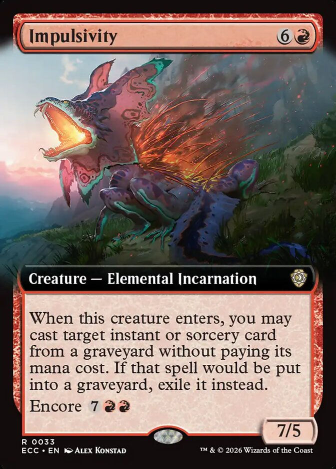 Impulsivity (ECC) (33) / Extended Art