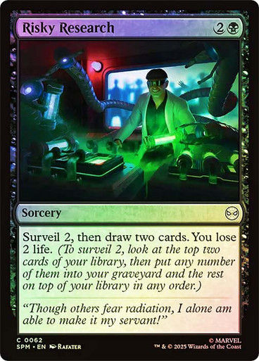 Risky Research (SPM) (62) / Foil