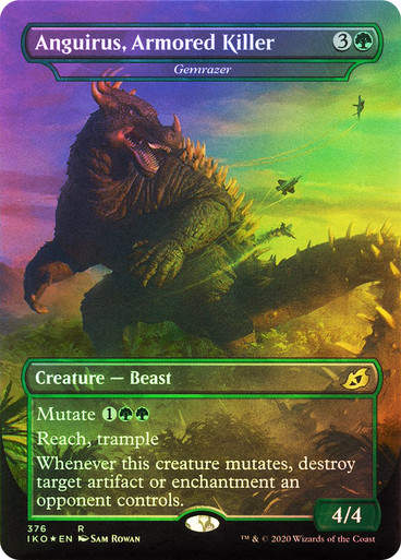 Gemrazer (IKO) (376) / Borderless / Foil