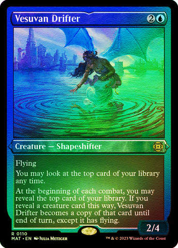 Vesuvan Drifter (MAT) / Foil Etched