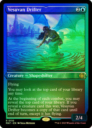 Vesuvan Drifter (MAT) / Foil Etched