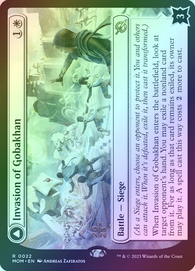 Invasion of Gobakhan // Lightshield Array (PMOM) (22s) / Foil — cara 1 de 2